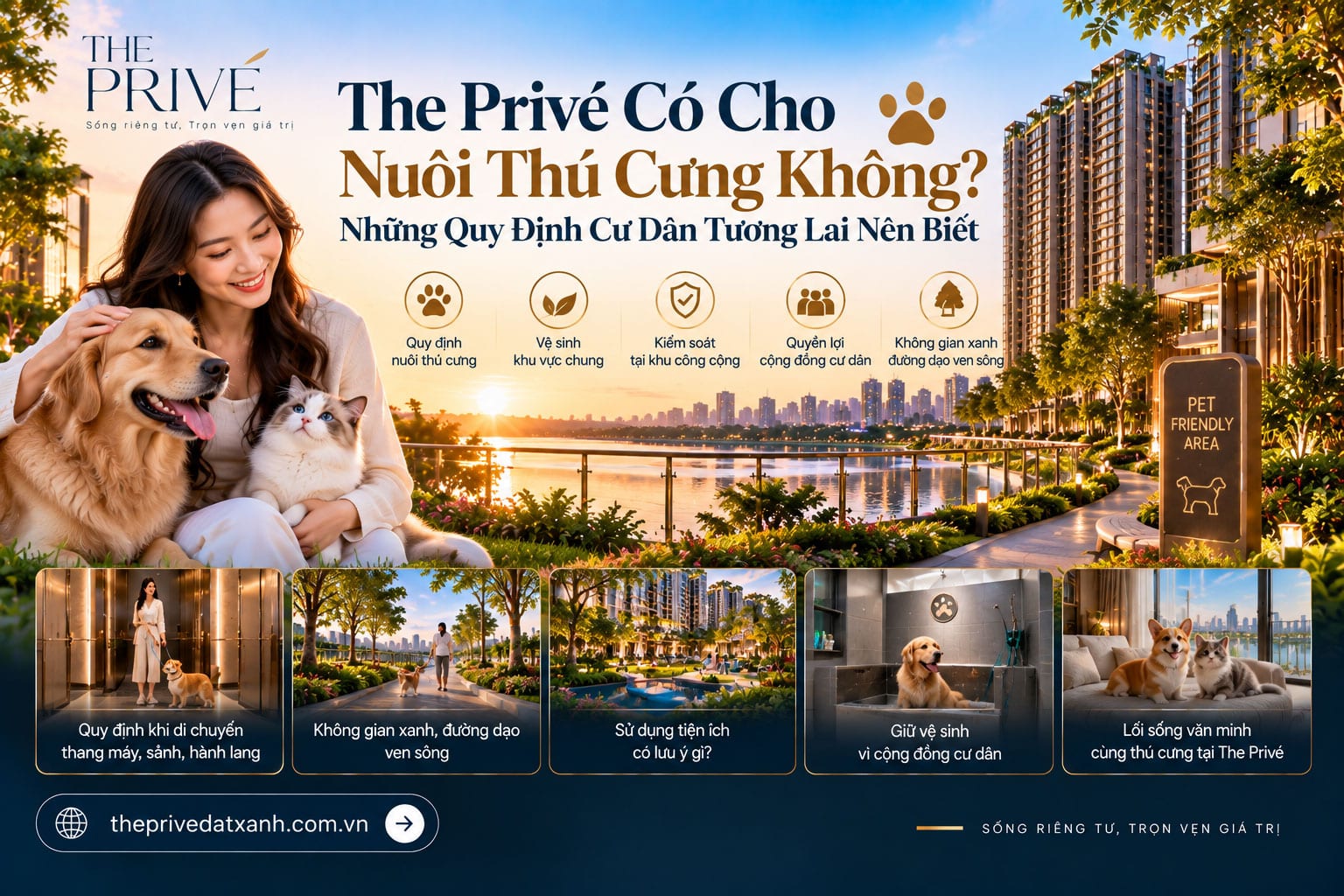 The Privé Có Cho Nuôi Thú Cưng Không?