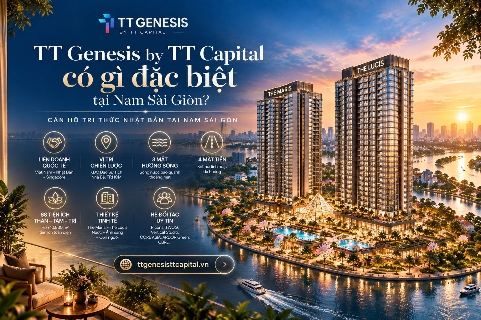 TT Genesis by TT Capital có gì đặc biệt tại Nam Sài Gòn?